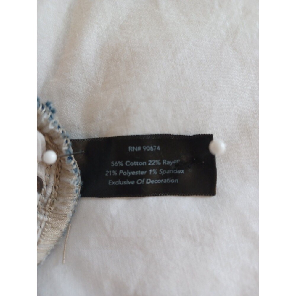 Boston Proper Embellished Jeans Sz 24 XS - Picture 6 of 7